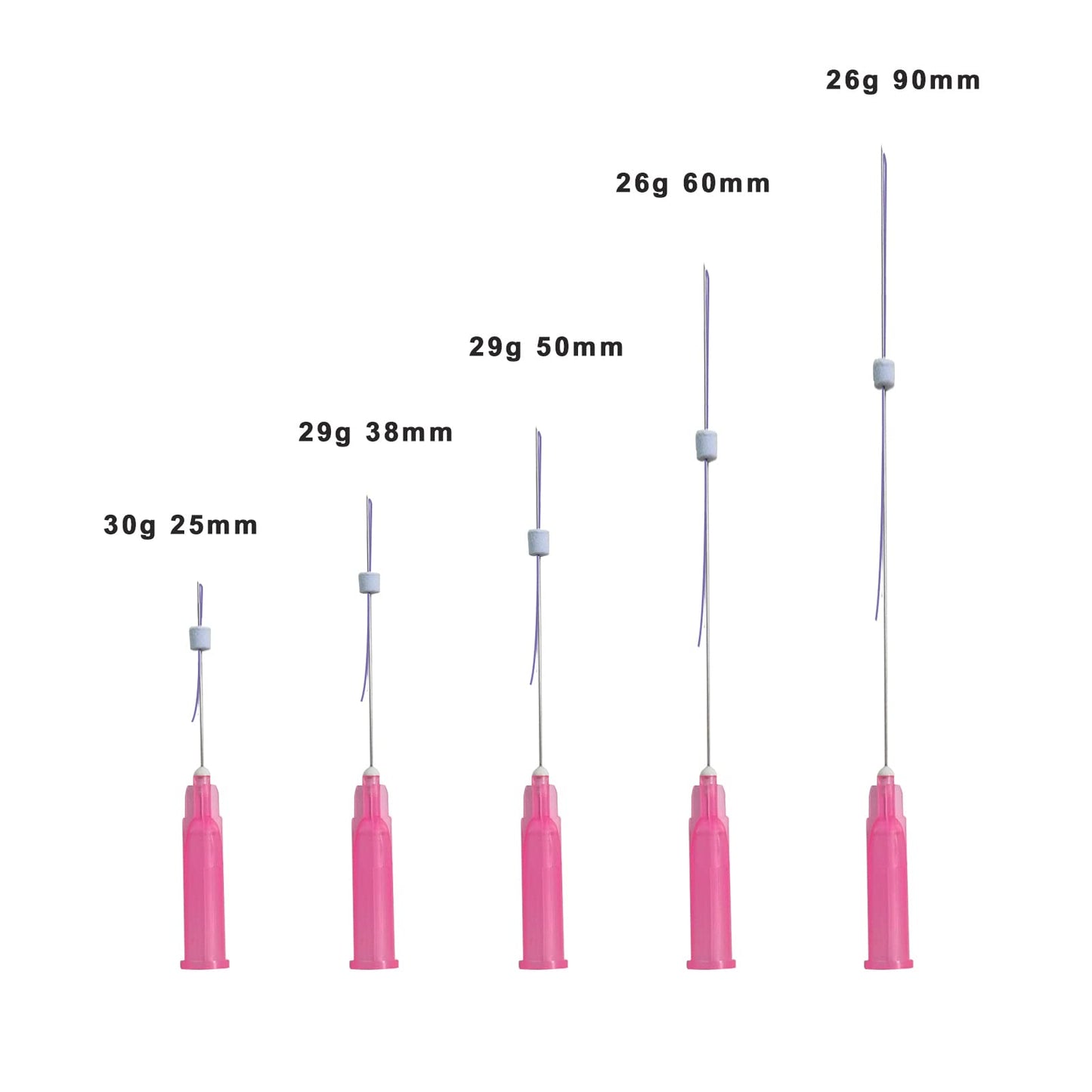 PDO Mono Smooth Collagen Threads for Face Lift - 20pcs