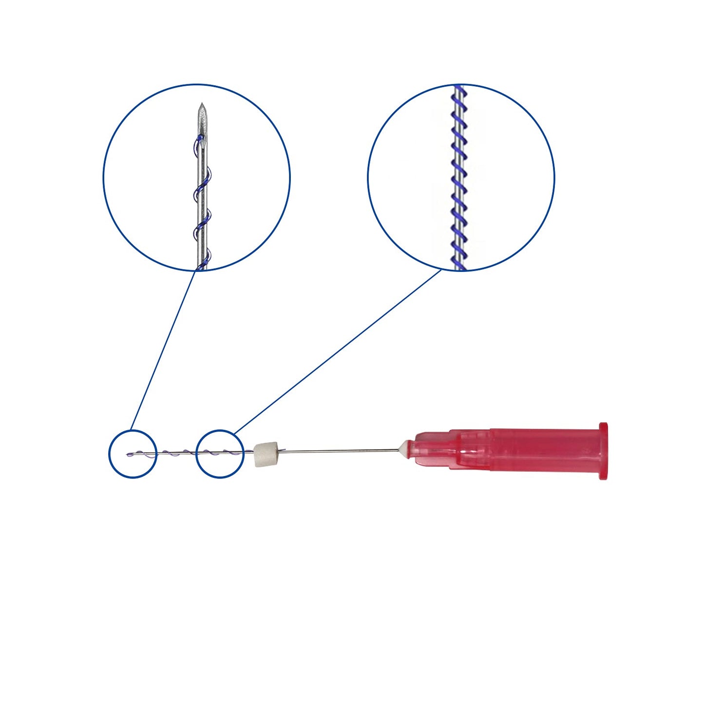 PDO Thread Mono Screw Type 29G-38mm 40pcs