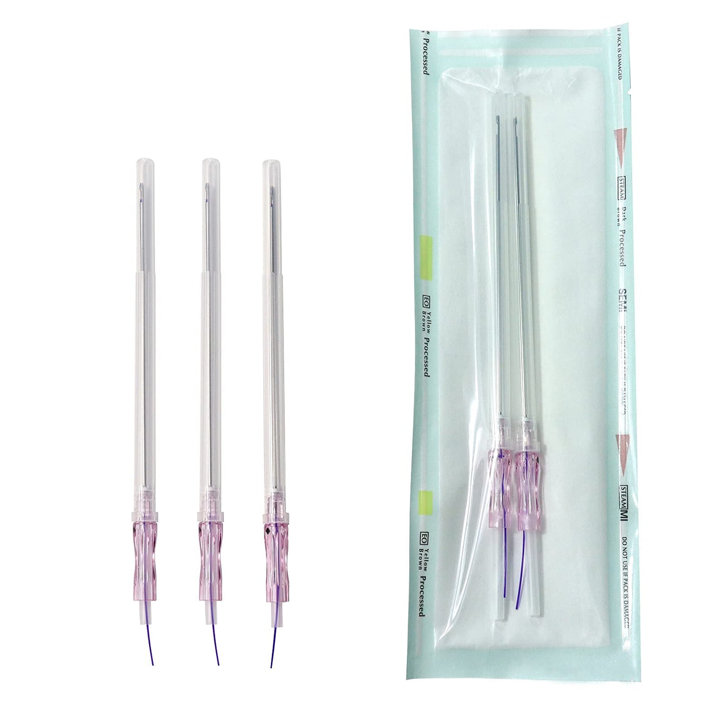 PDO Thread Fishbone Line Molding Cog PDO Thread 18G-100mm 20pcs